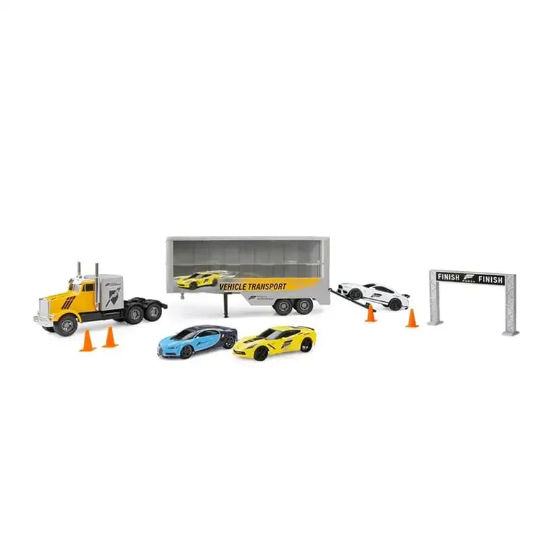 کامیون حمل ماشین New Bright مدل Forza Hauler Set — تصویر ۷
