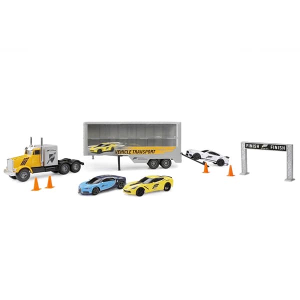 کامیون حمل ماشین New Bright مدل Forza Hauler Set — تصویر ۱۲