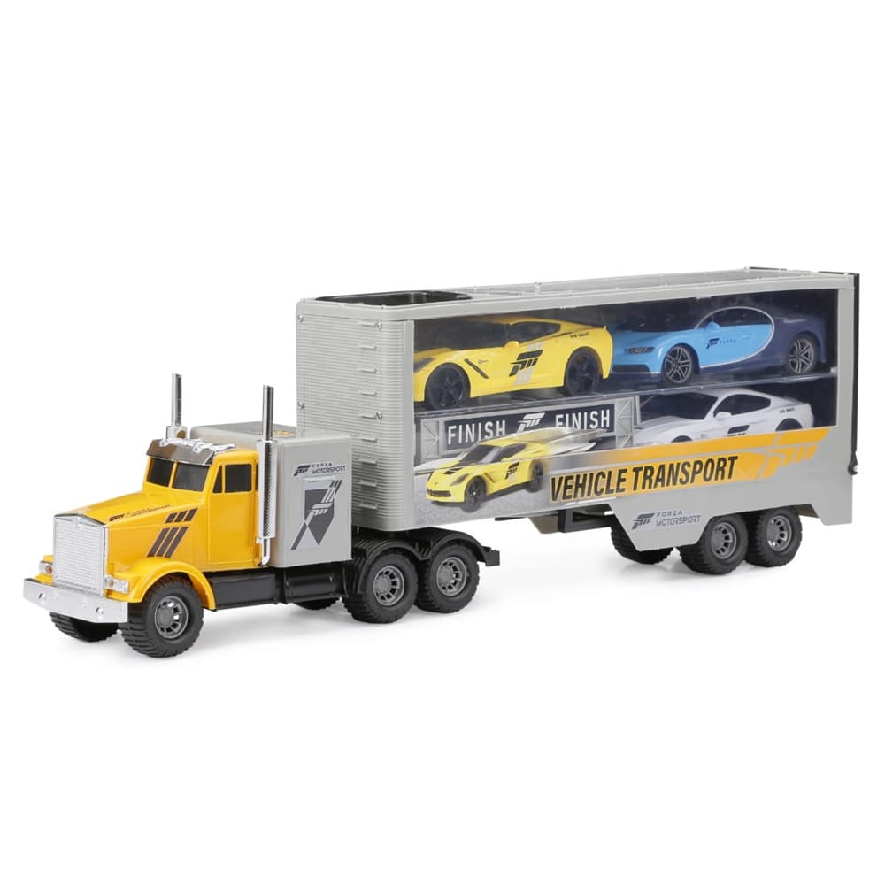 کامیون حمل ماشین New Bright مدل Forza Hauler Set — تصویر ۹