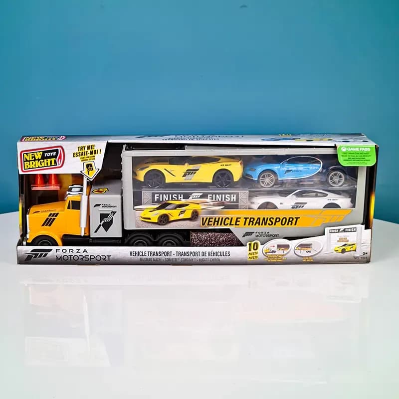 کامیون حمل ماشین New Bright مدل Forza Hauler Set — تصویر ۸