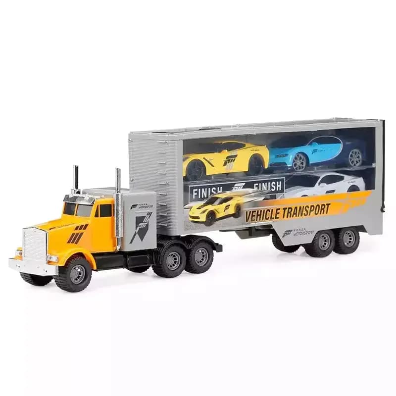 کامیون حمل ماشین New Bright مدل Forza Hauler Set
