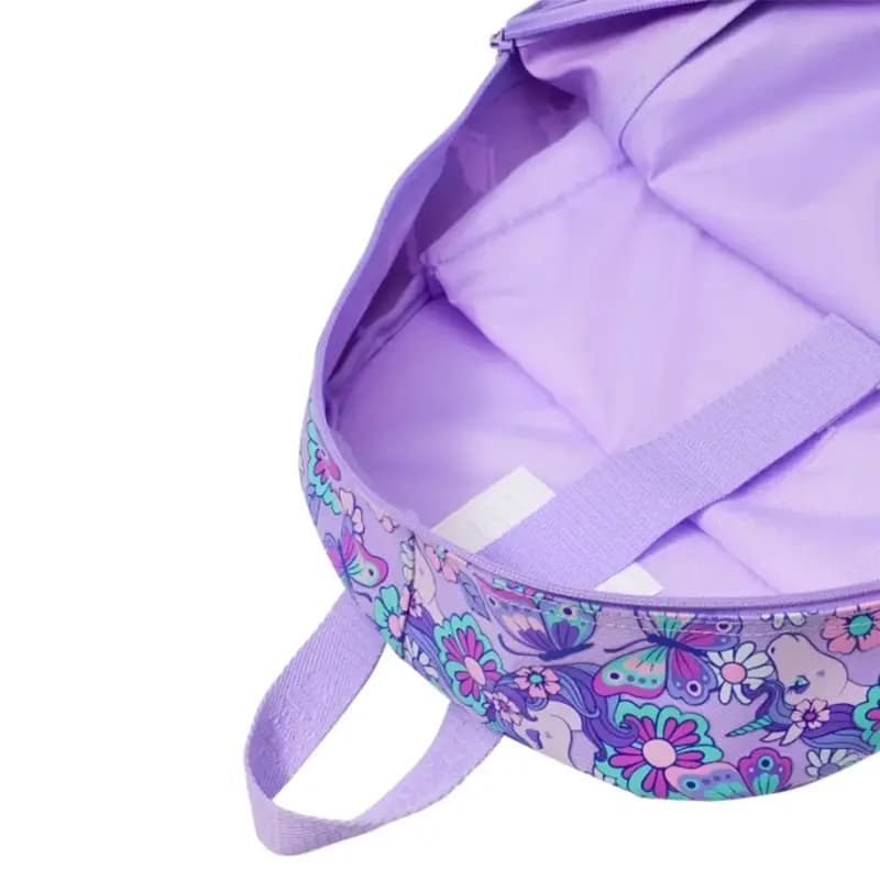 کوله پشتی بزرگ اسمیگل طرح یونی کورن کد 74151 یاسی — تصویر ۵