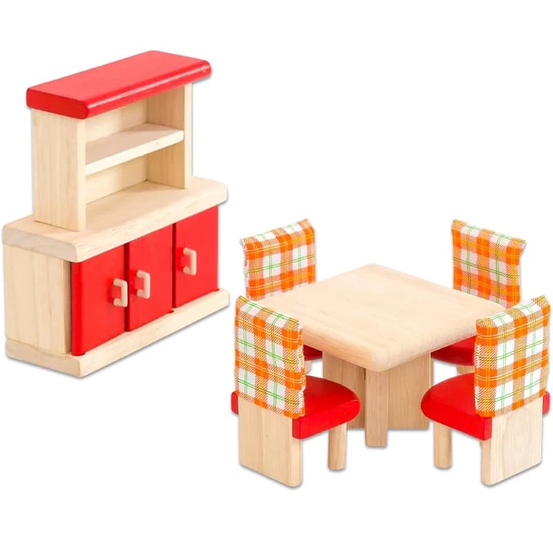 ست ناهارخوری چوبی کلاسیک PlanToys