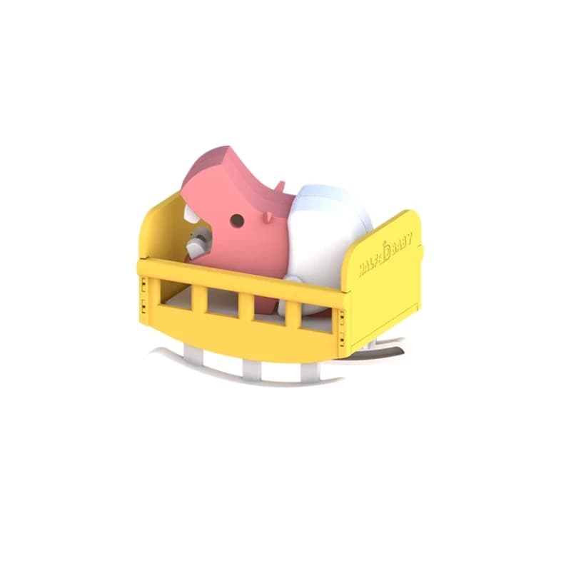 ساختنی بچه اسب آبی مگنتی HALFTOYS — تصویر ۲