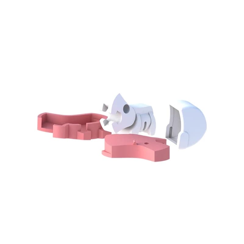 ساختنی بچه اسب آبی مگنتی HALFTOYS — تصویر ۳