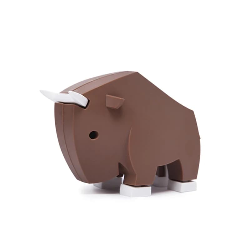 ساختنی بوفالو مگنتی HALFTOYS همراه با زیستگاه