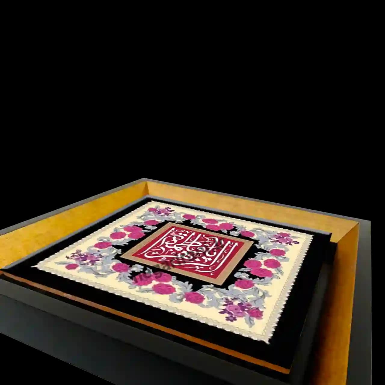 تابلو کاشی یا فاطمه الزهرا مدل 2C90 — تصویر ۳