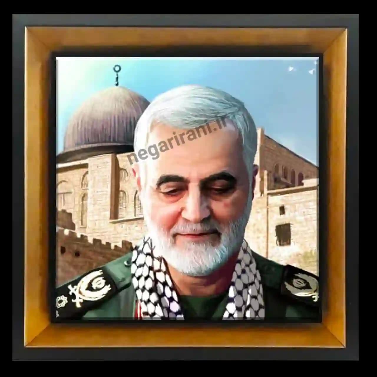 تابلو کاشی سردار دلها در مسجدالاقسی مدل 2ZG121