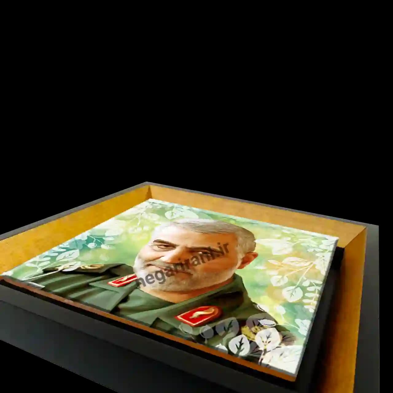 تابلو کاشی سردار سلیمانی مدل 2ZG124 — تصویر ۳