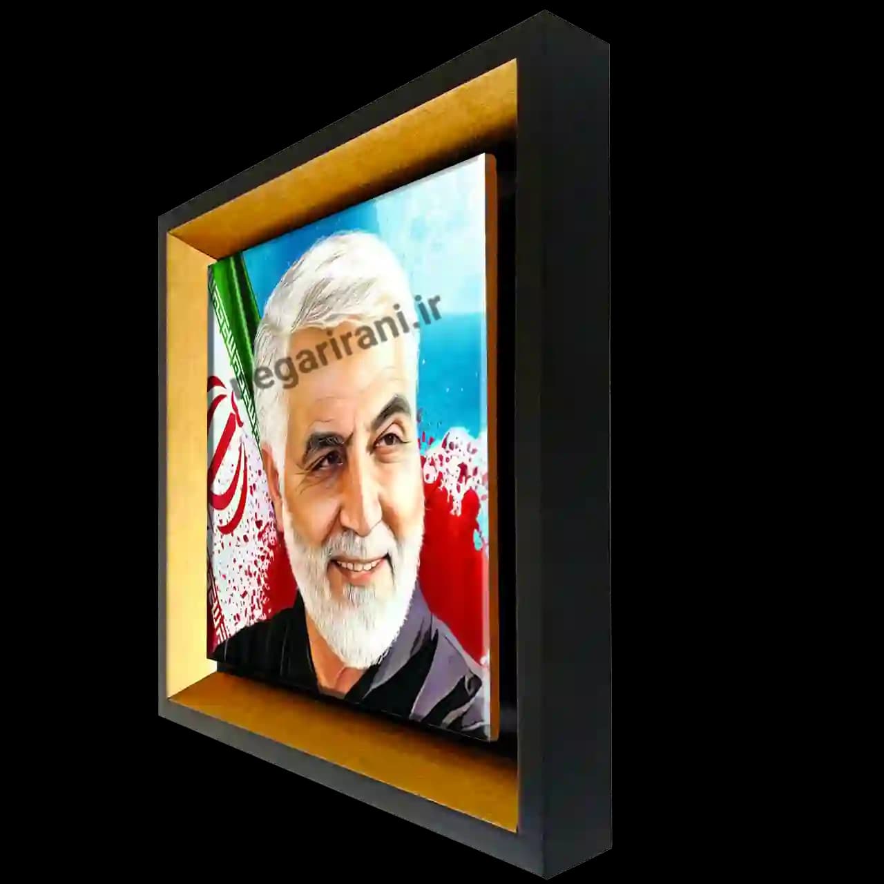 تابلو کاشی حاج قاسم مدل 2ZG36 — تصویر ۲