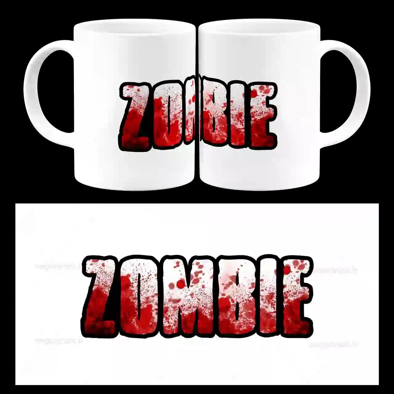 ماگ ZOMBIE مدل AB6