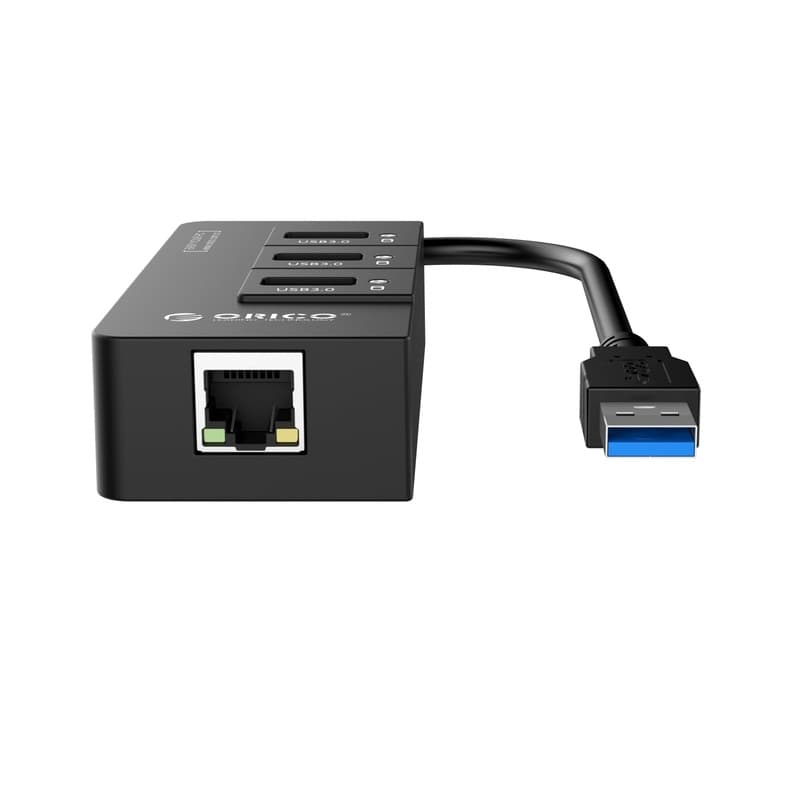 هاب یو اس بی اریکو USB 3.0 به همراه پورت LAN مدل HR01-U3 — تصویر ۴