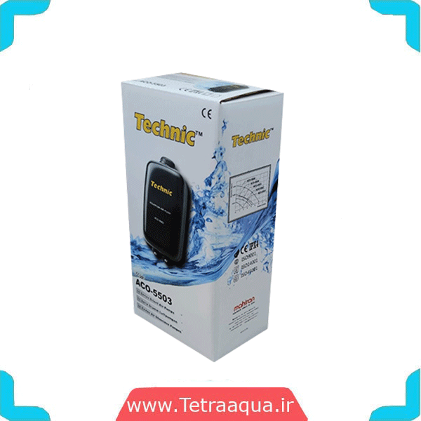 پمپ هوا آکواریوم مدل aco-5503 برند تکنیک