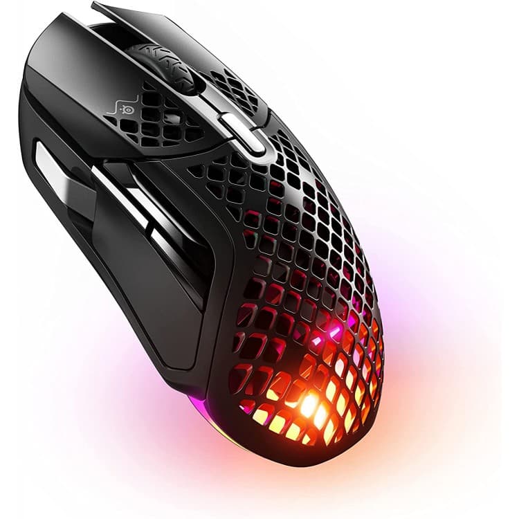 موس گیمینگ بی سیم استیل سریز مدل Aerox 3