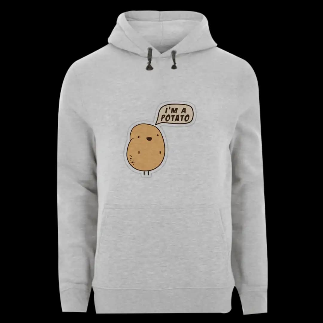 هودی I’m a potato مدل V10