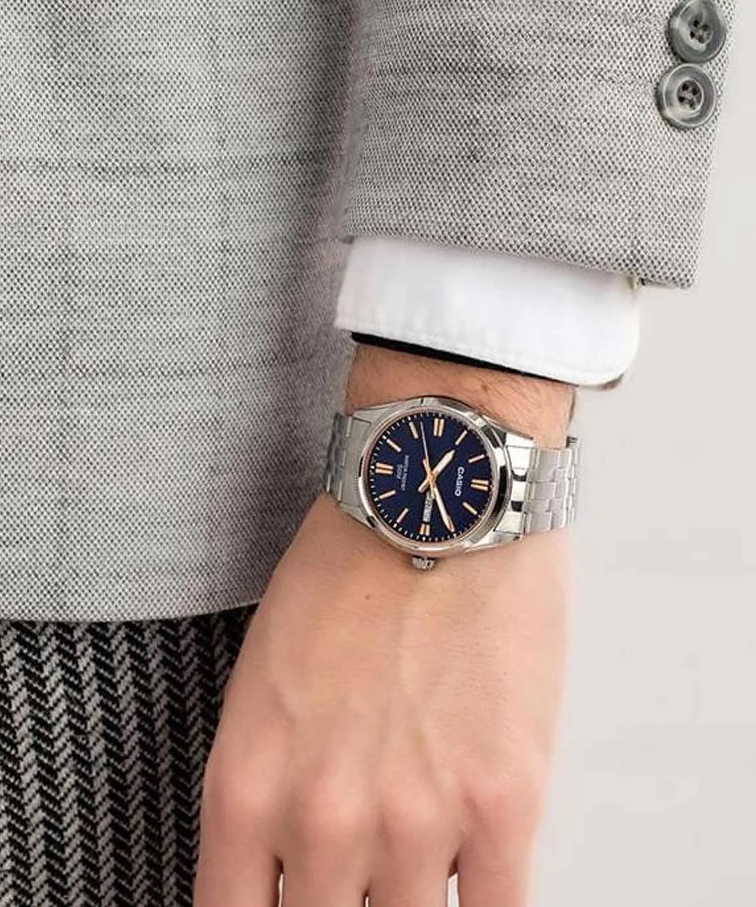 ساعت مردانه کاسیو مدل CASIO MTP-1335D-2A2VDF — تصویر ۸
