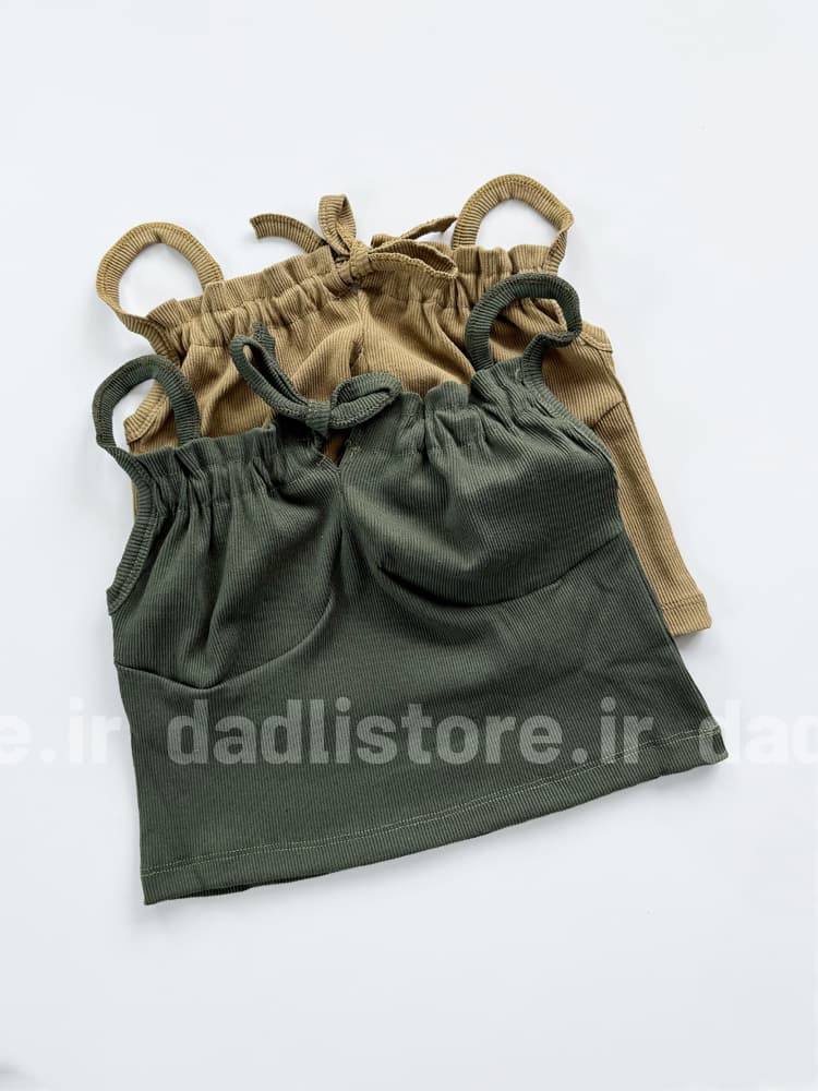 کراپ تاپ کبریتی یقه چاک گتر دار — تصویر ۷