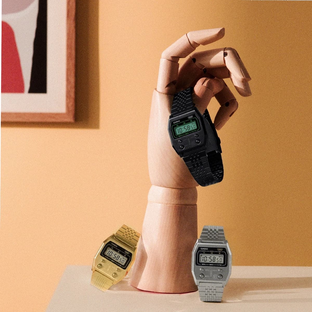 ساعت مردانه کاسیو مدل CASIO A1100D-1DF — تصویر ۸