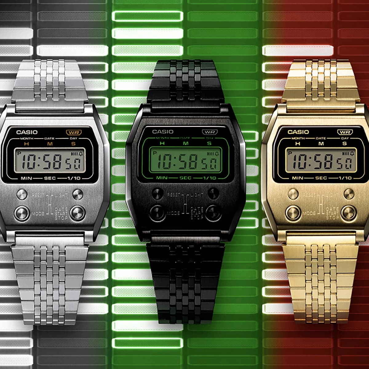 ساعت مردانه کاسیو مدل CASIO A1100D-1DF — تصویر ۵