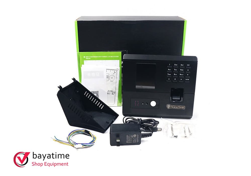 دستگاه حضور و غیاب تشخیص چهره نانوتایم BF500 Pluse — تصویر ۳