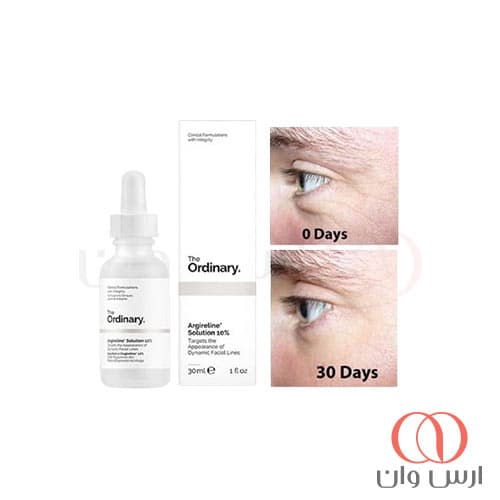سرم ضد چروک آرژیرلین 10% اوردینری 30 میل — تصویر ۲