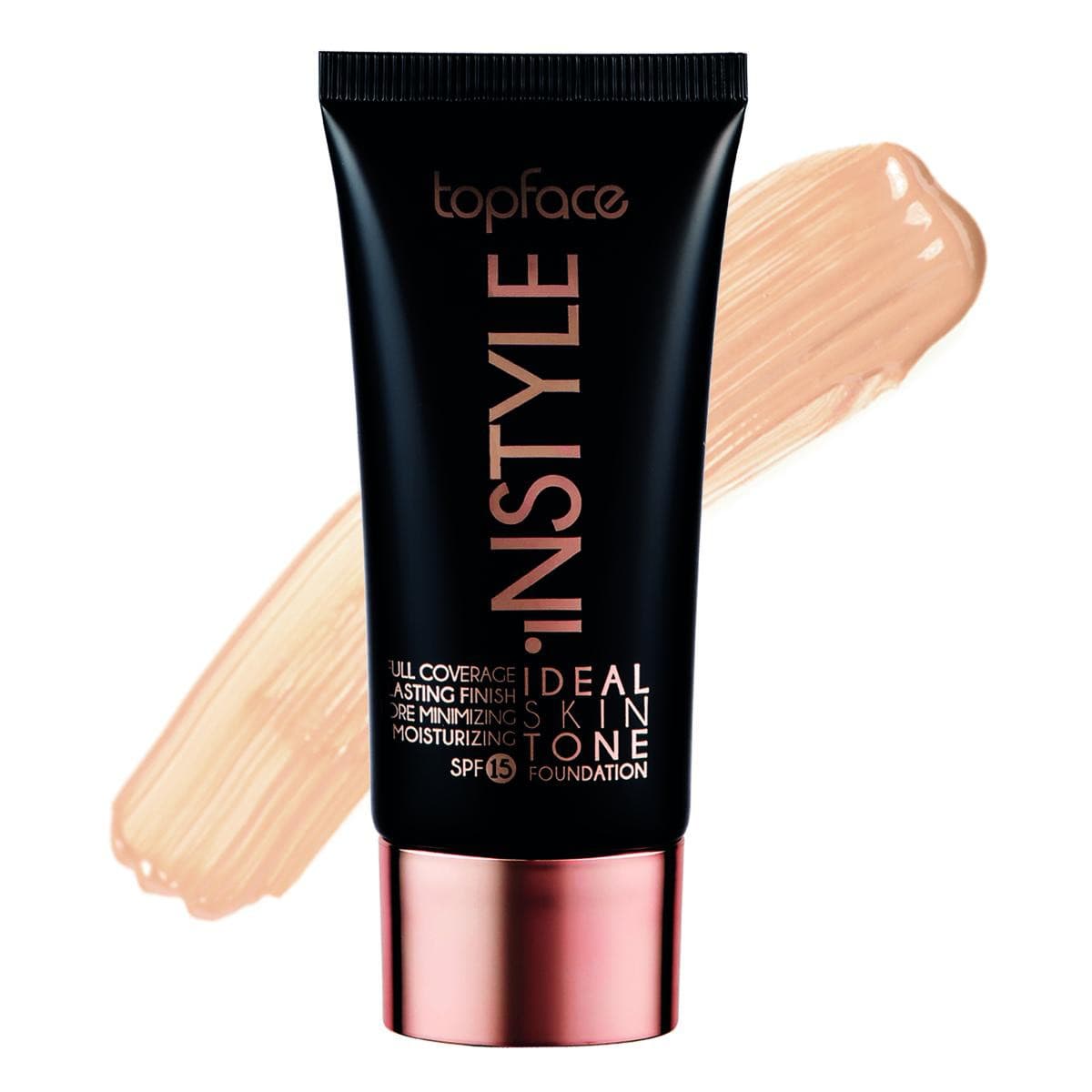 کرم پودر اینستایل اسکین تون 006 تاپ فیس SPF15 حجم 30 میلی لیتر — تصویر ۲