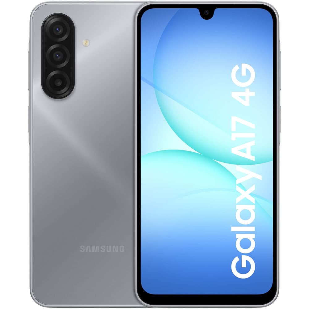 گوشی موبایل سامسونگ مدل Galaxy A17 4G دو سیم کارت ظرفیت 256 گیگابایت و رم 8 گیگابایت به همراه شارژر 25 وات سامسونگ — تصویر ۳