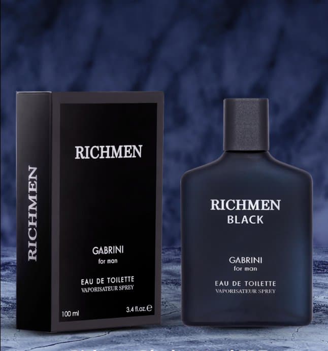 ادکلن مردانه گابرینی مدل Richmen black ریچمن بلک 100 میل — تصویر ۲
