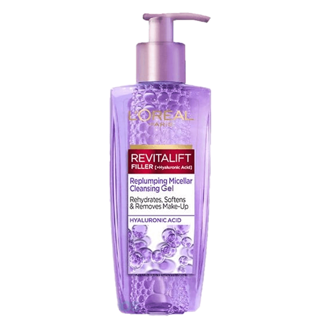 ژل شستشوی صورت لورال مدل Revitalift Filler حجم 200 میلی‌لیتر
