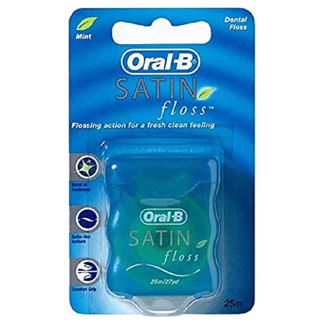 نخ دندان اورال بی ساتین Oral-B Satin Tape