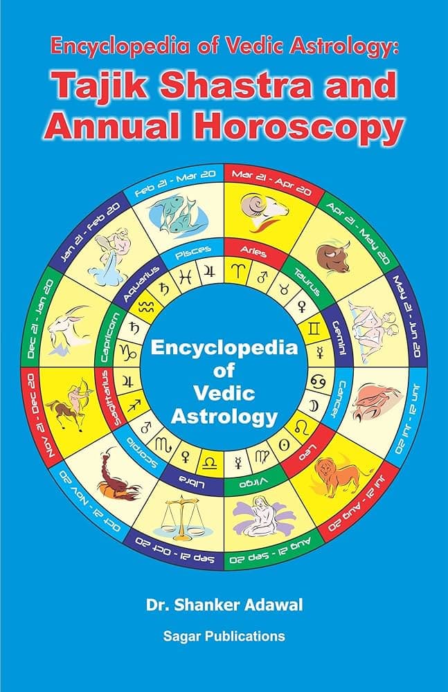 کتاب Encyclopedia Of Vedic Astrology: TajikShastr (دانشنامه طالعبینی ودایی: تاجیکشاسترا) نسخه انگلیسی PDF