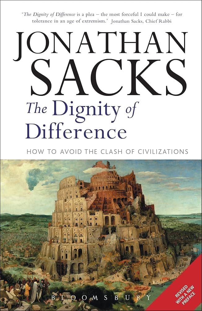 کتاب The Dignity of Difference (کرامت تفاوت: چگونه از برخورد تمدن‌ها جلوگیری کنیم) نسخه انگلیسی PDF
