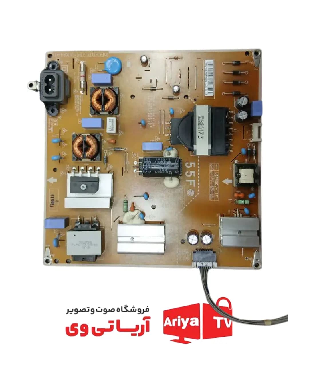 برد پاور تغذیه تلویزیون ال جی 55LJ550V