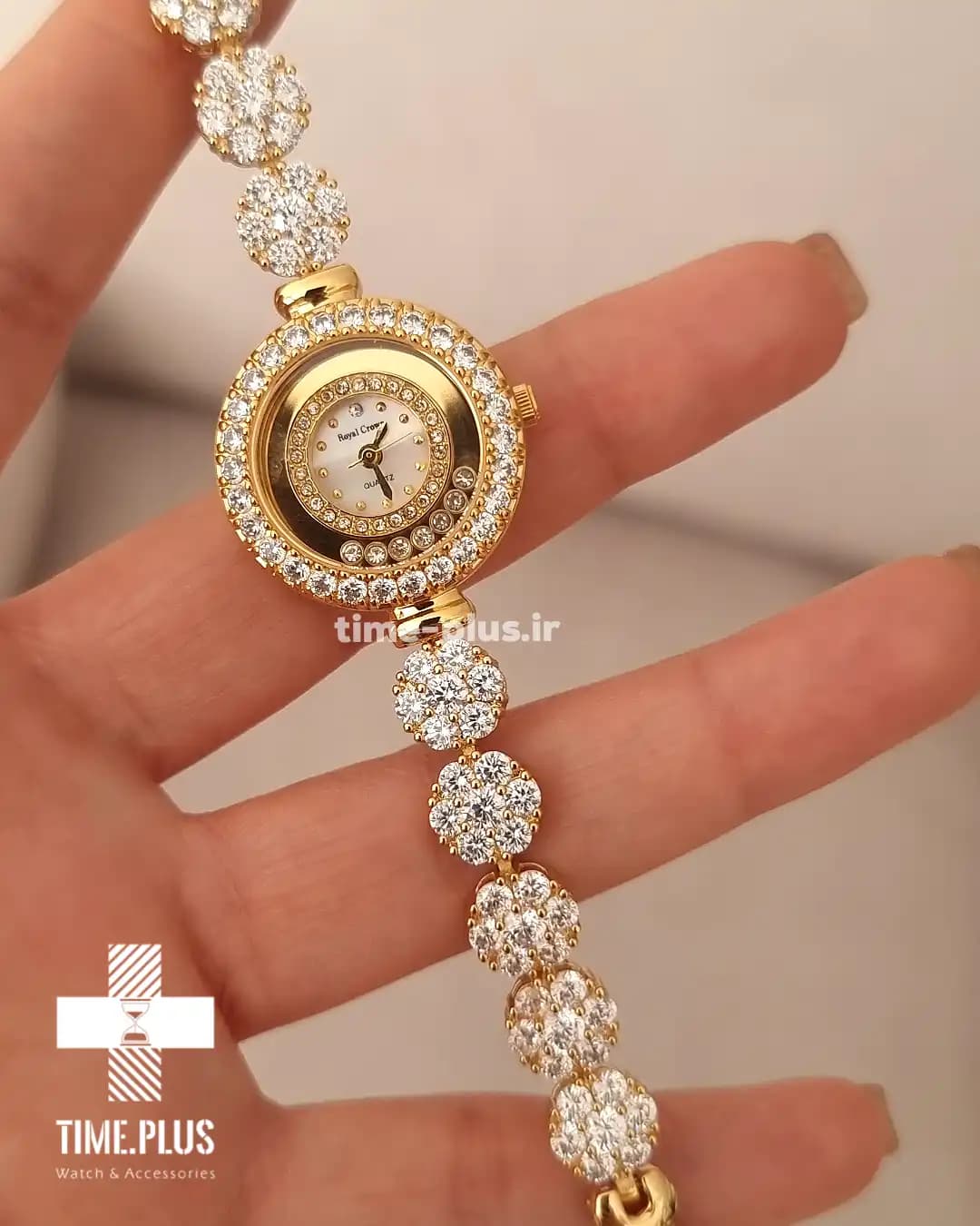 ساعت زنانه رویال کرون مدل تک دور — تصویر ۵