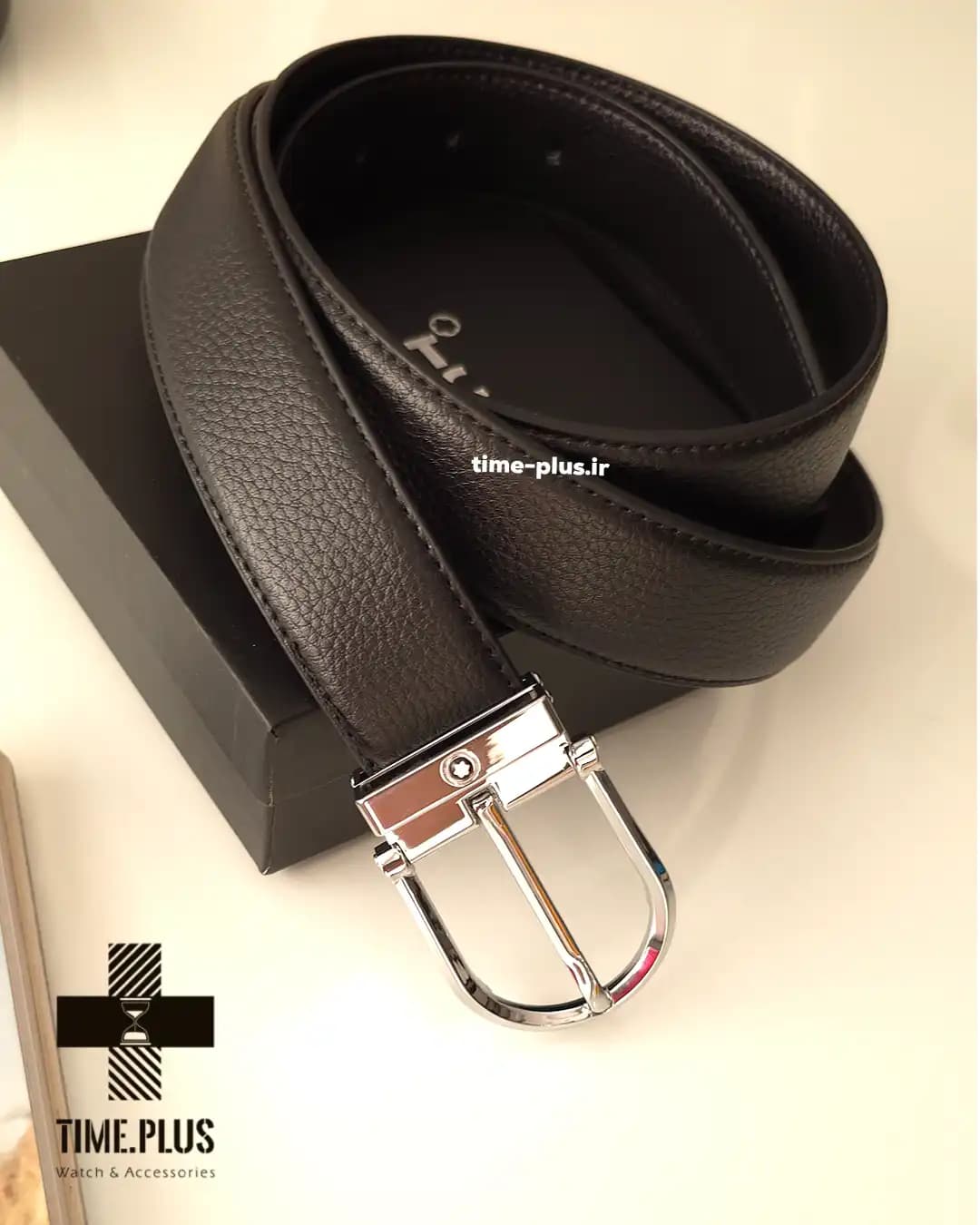 کمربند سگک نقره ای Montblanc — تصویر ۵