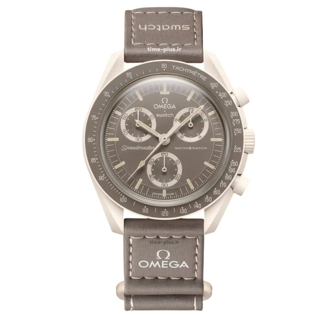 ساعت امگا سواچ کویر Omega Swatch Moonswatch Earth Desert
