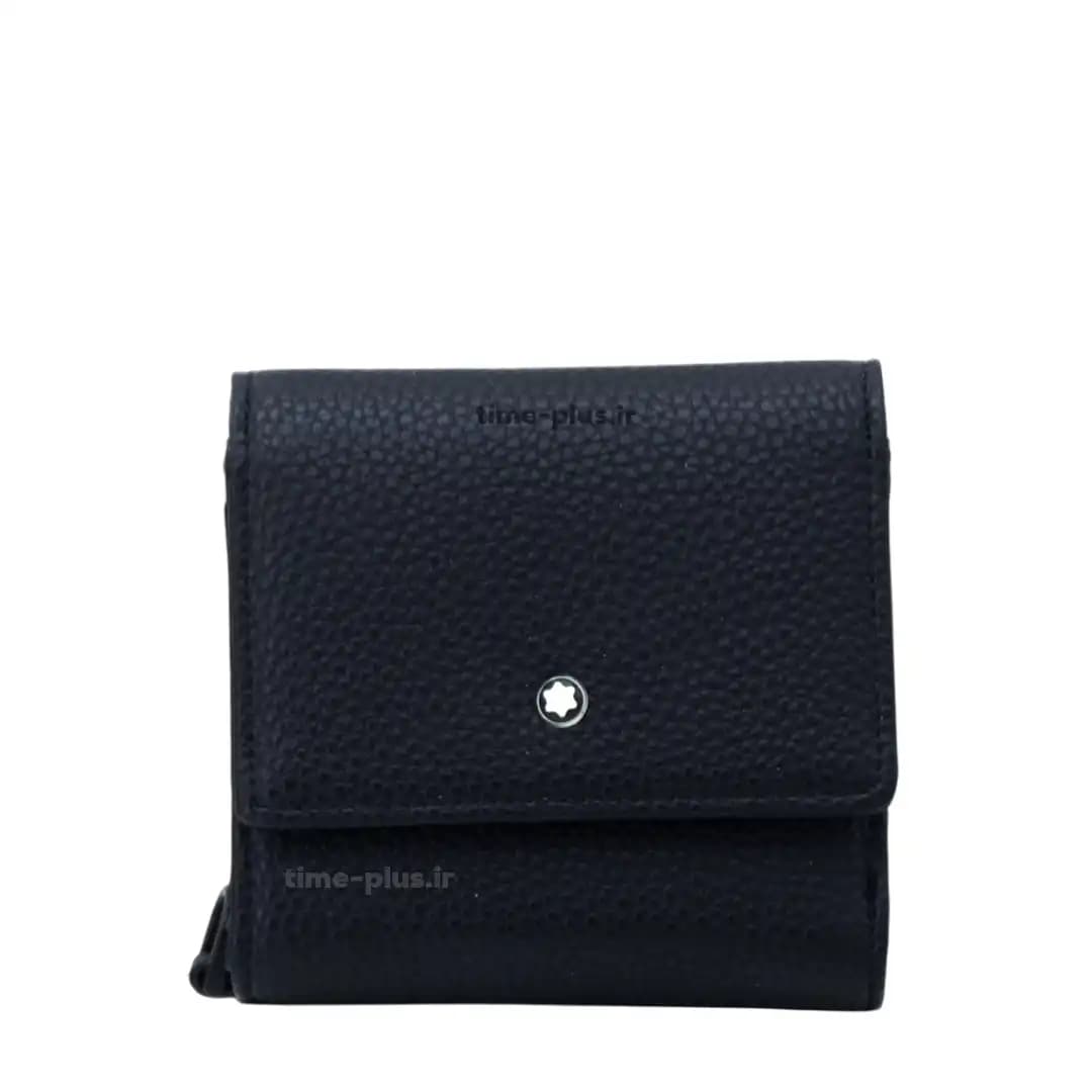 کیف پول دکمه دار مون بلان با بند مچی