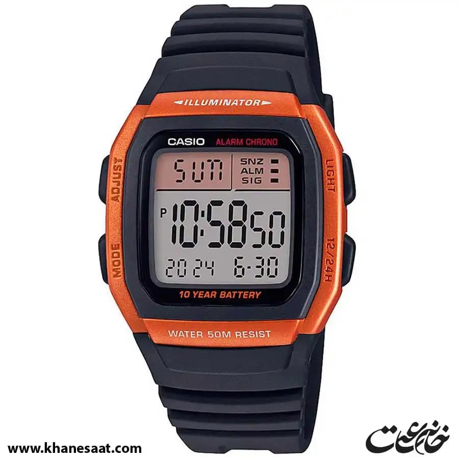 ساعت مچی مردانه کاسیو W-96H-4A2VDF — تصویر ۵