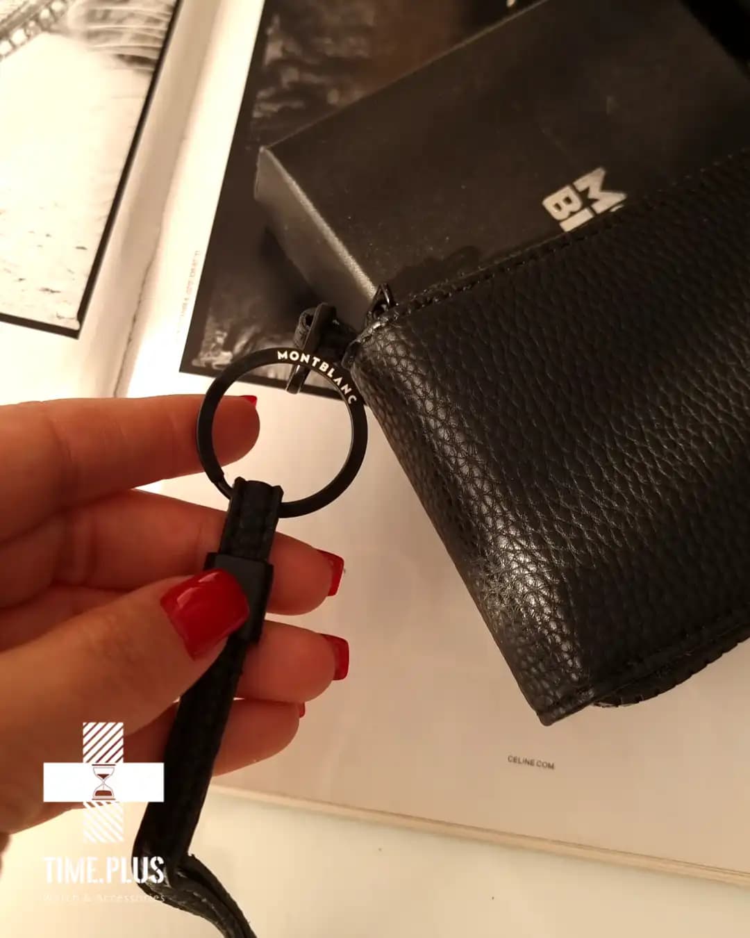 کیف جاکارتی آکاردئونی افقی Montblanc — تصویر ۴