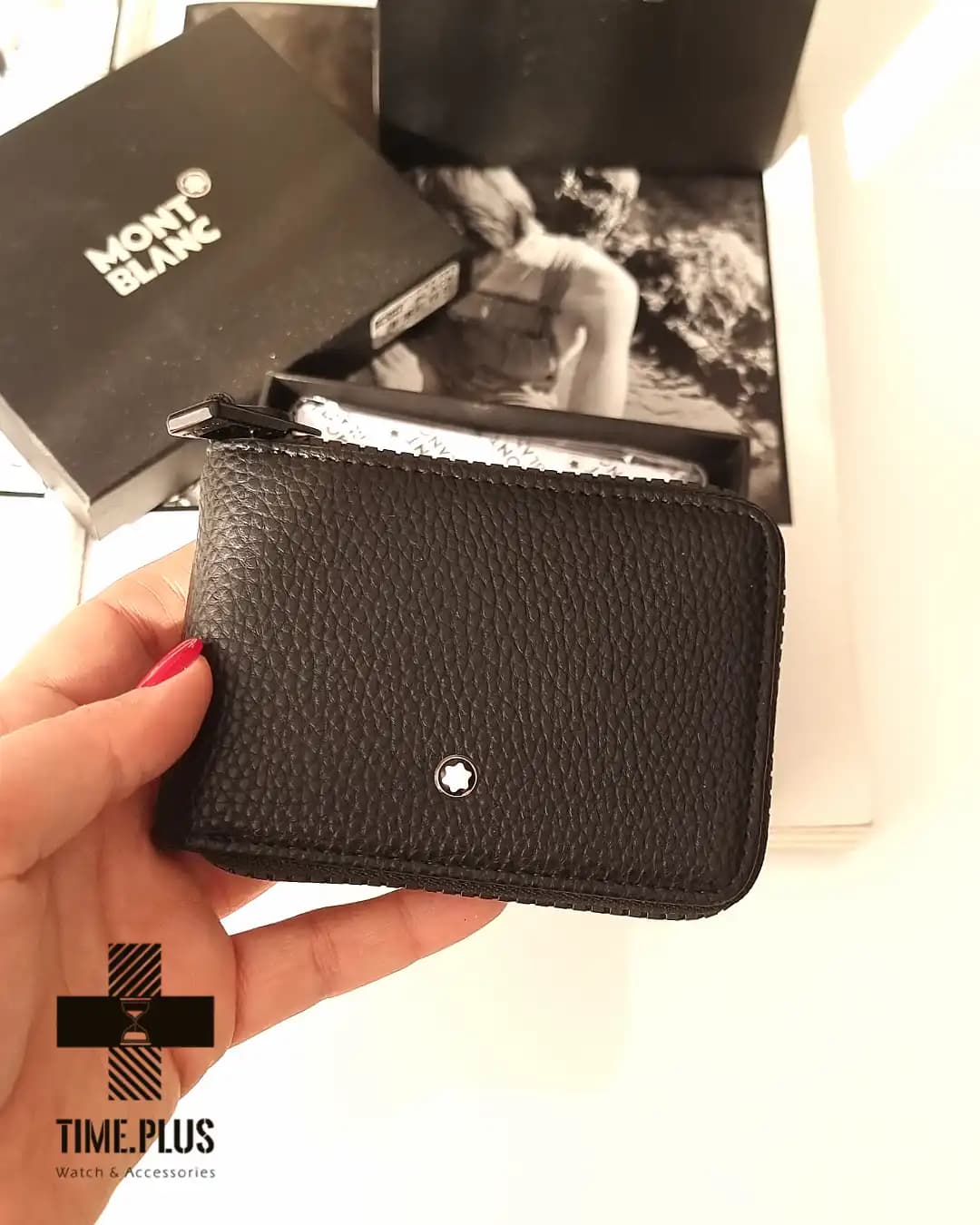 کیف جاکارتی آکاردئونی افقی Montblanc — تصویر ۵