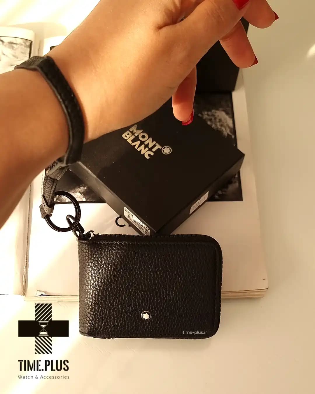 کیف جاکارتی آکاردئونی افقی Montblanc — تصویر ۸