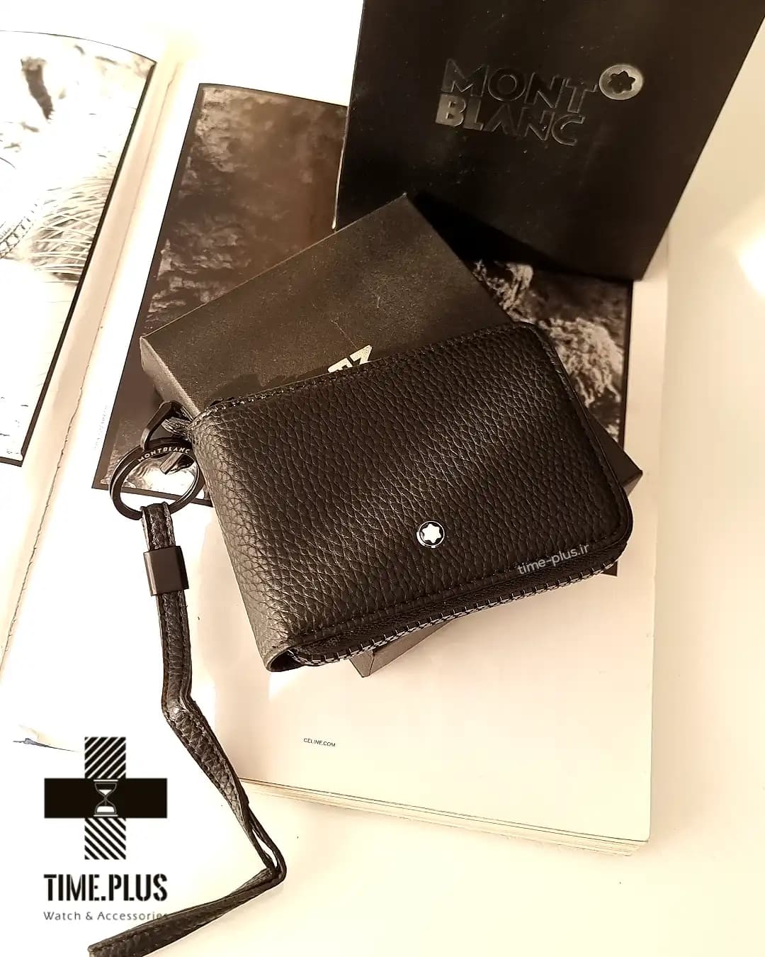 کیف جاکارتی آکاردئونی افقی Montblanc — تصویر ۳