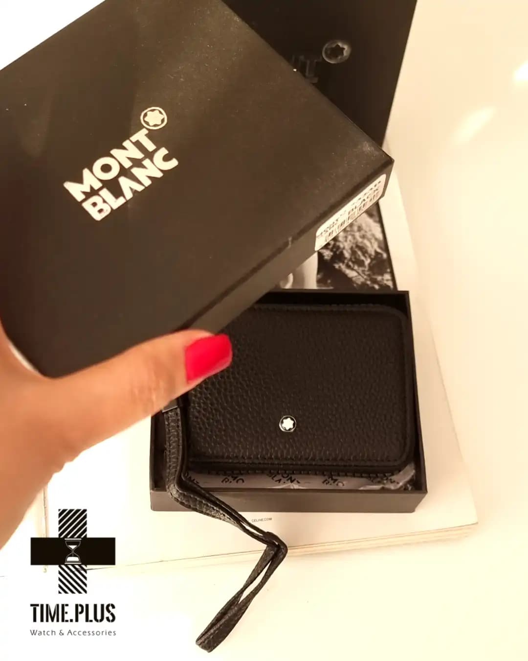 کیف جاکارتی آکاردئونی افقی Montblanc — تصویر ۶