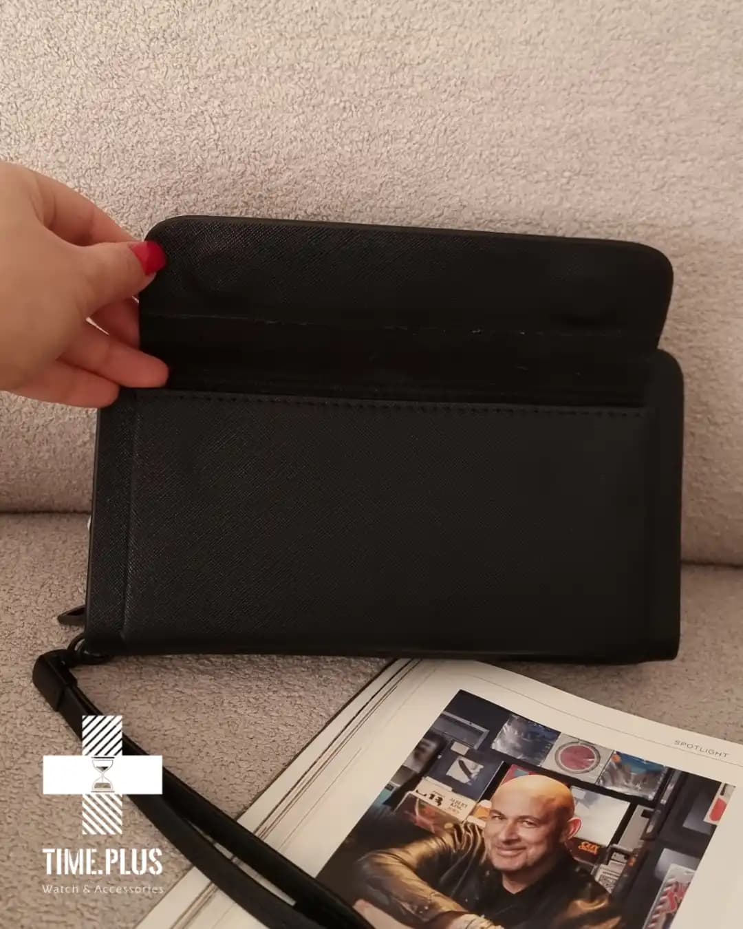 کیف مدارک مون بلان 2 زیپ جلو پاکتی — تصویر ۷
