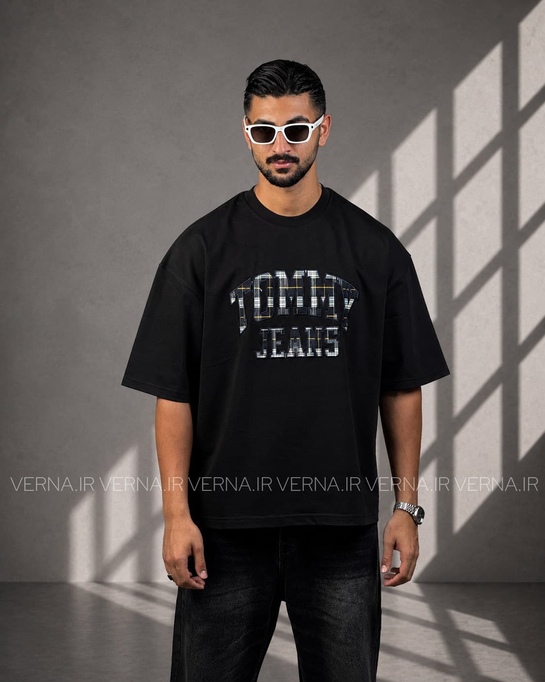 تيشرت گلدوزی TOMMY JEANS