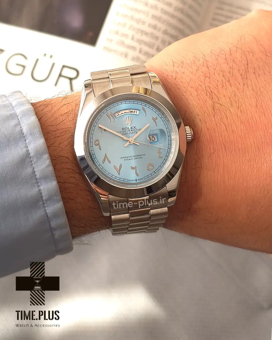 ساعت رولکس مدل Day Date Arabic — تصویر ۸