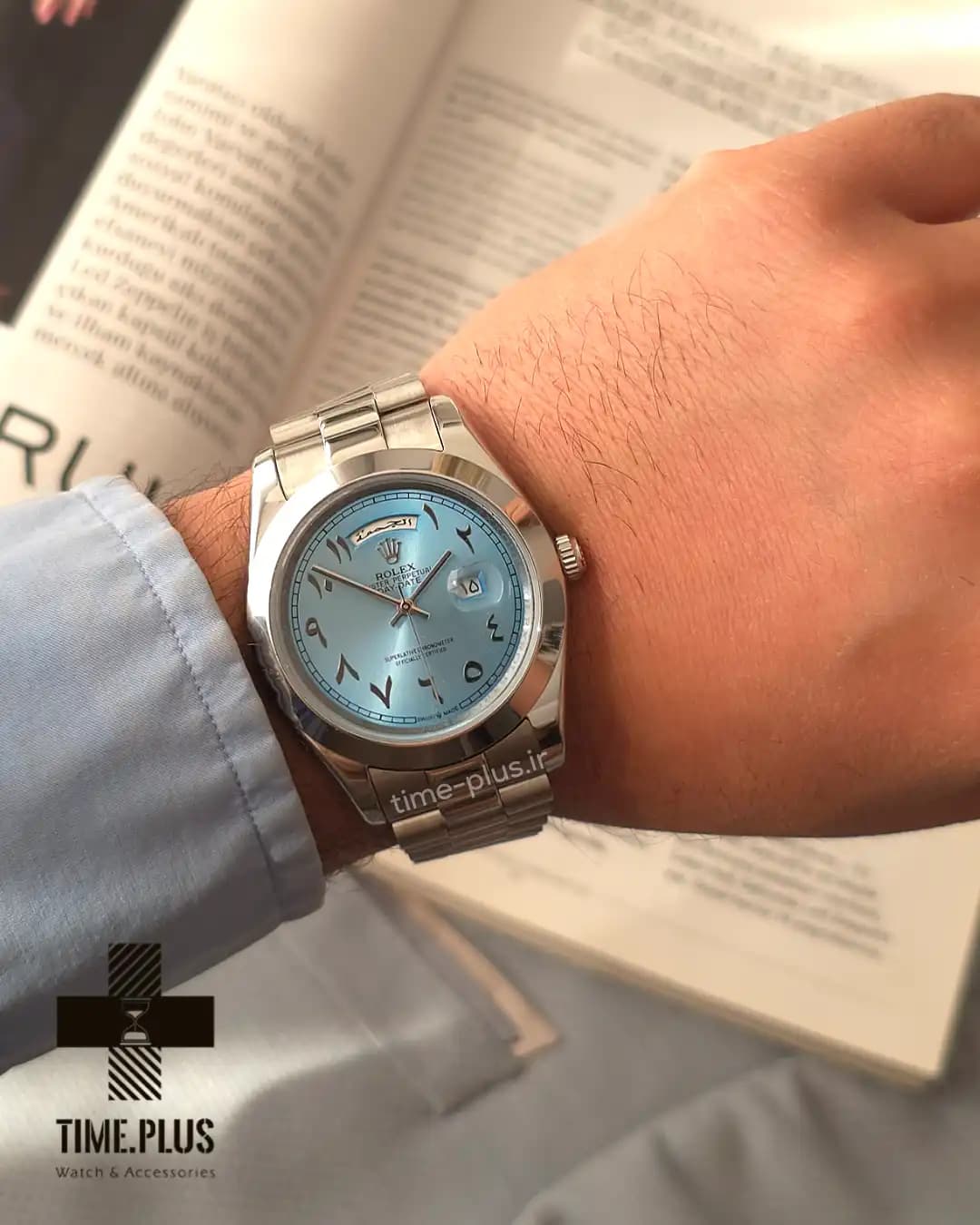 ساعت رولکس مدل Day Date Arabic — تصویر ۳