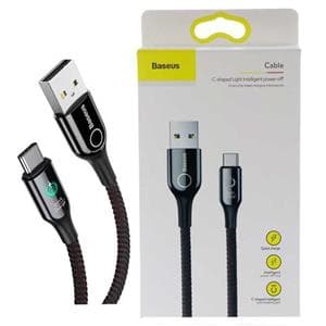 کابل تبدیل USB به microUSB باسئوس مدل Yiven رنگ مشکی کد B17735 — تصویر ۳