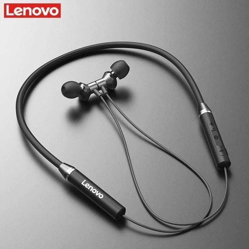 هندزفری لنوو مدل HE05-Earphone رنگ مشکی کد B17733 — تصویر ۲