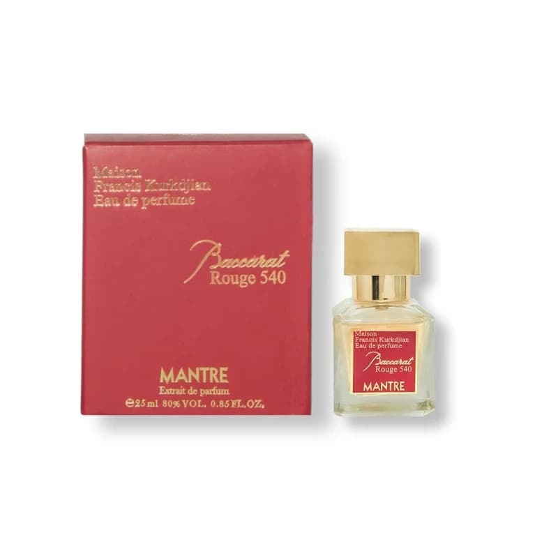 ادکلن اسپورت مانتره مدل باکارات رژ (Baccarat Rouge) حجم 30 میلی‌لیتر — تصویر ۲